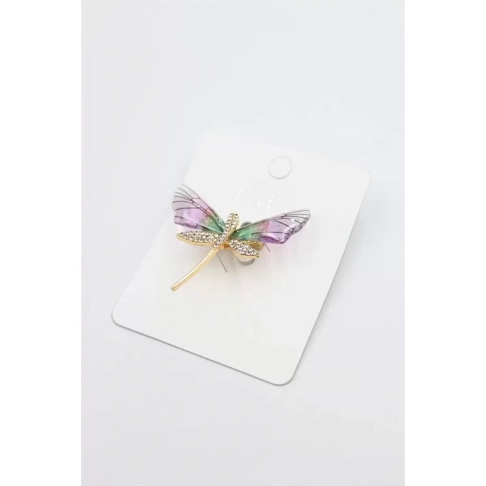 HERŞEYTREND Kelebek Broş - Pembe