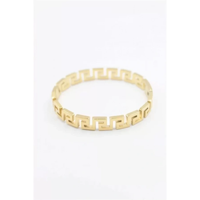 HERŞEYTREND Kıvrımlı Bilezik - Altın