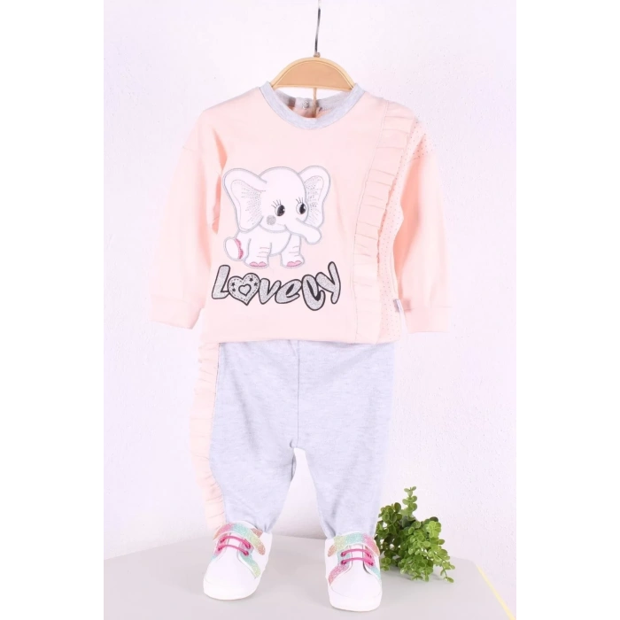 HERŞEYTREND Kız Bebek 2li Kız Takım