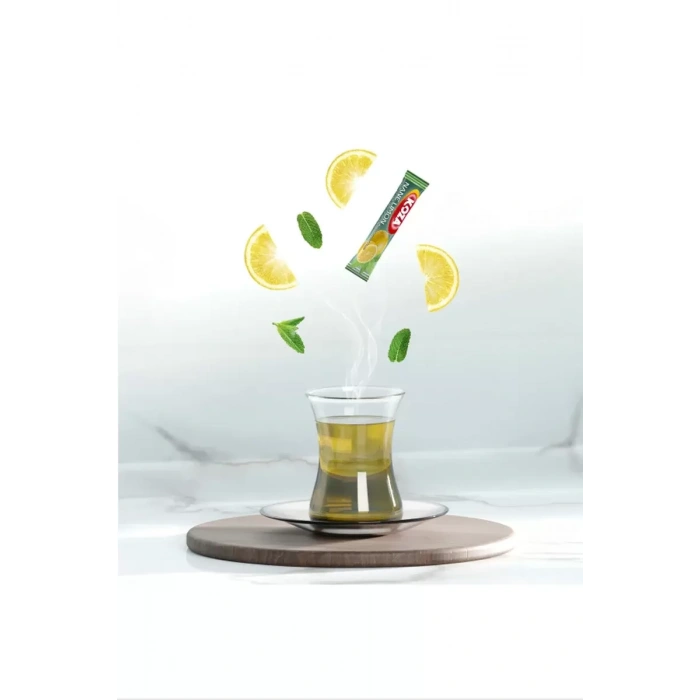 HERŞEYTREND Koza Tek İçimlik Nane Limon Aromalı Toz İçecek 50li mudanis
