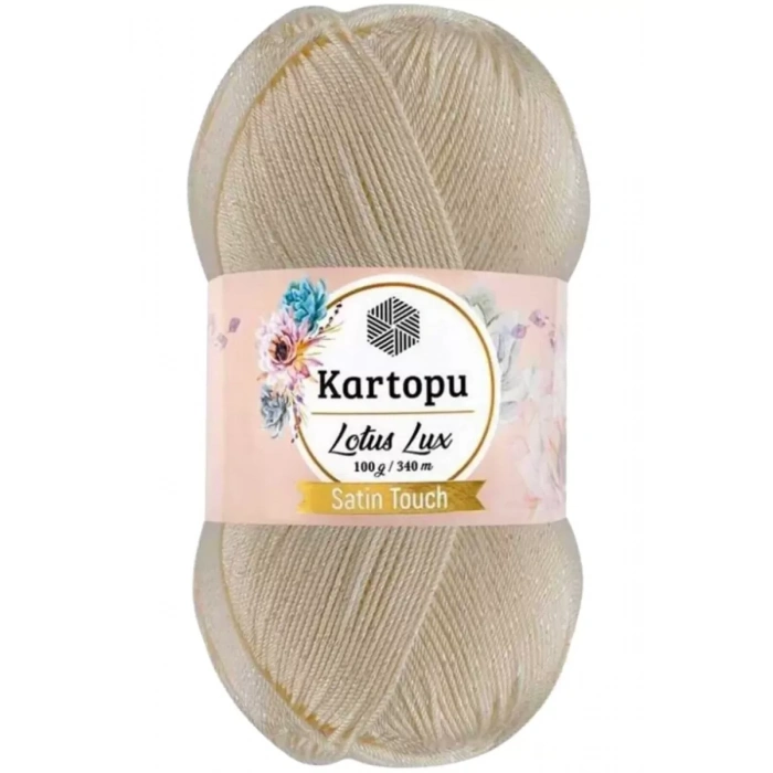 HERŞEYTREND Lotus Lux Bikini Büstiyer Bluz Simli Örgü İpi K025 Krem