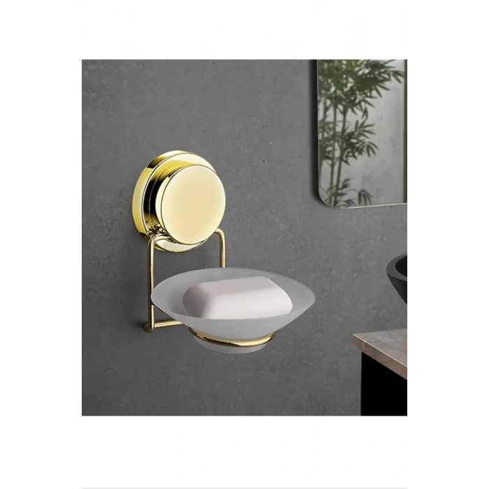 HERŞEYTREND Magic Fix Plastik Sabunluk Altın Royaleks-EMGA-713