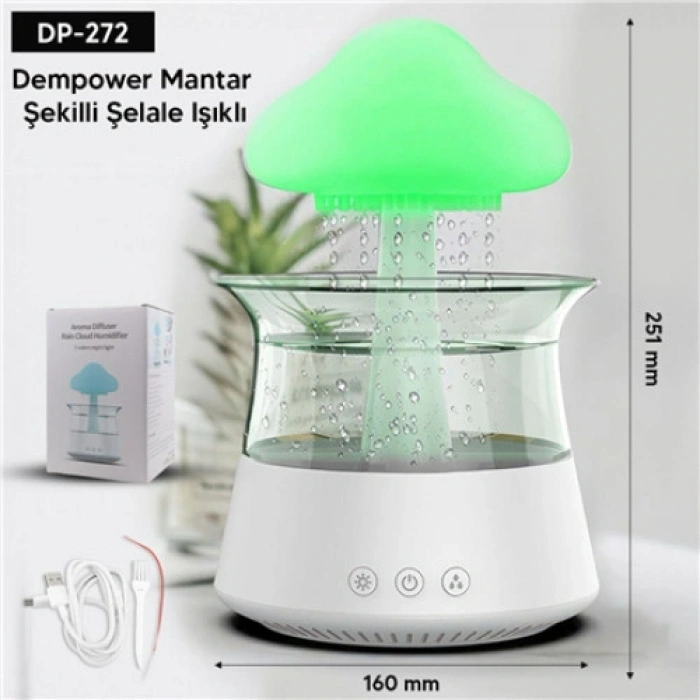 HERŞEYTREND MANTAR ŞEKLİNDE ŞELALE