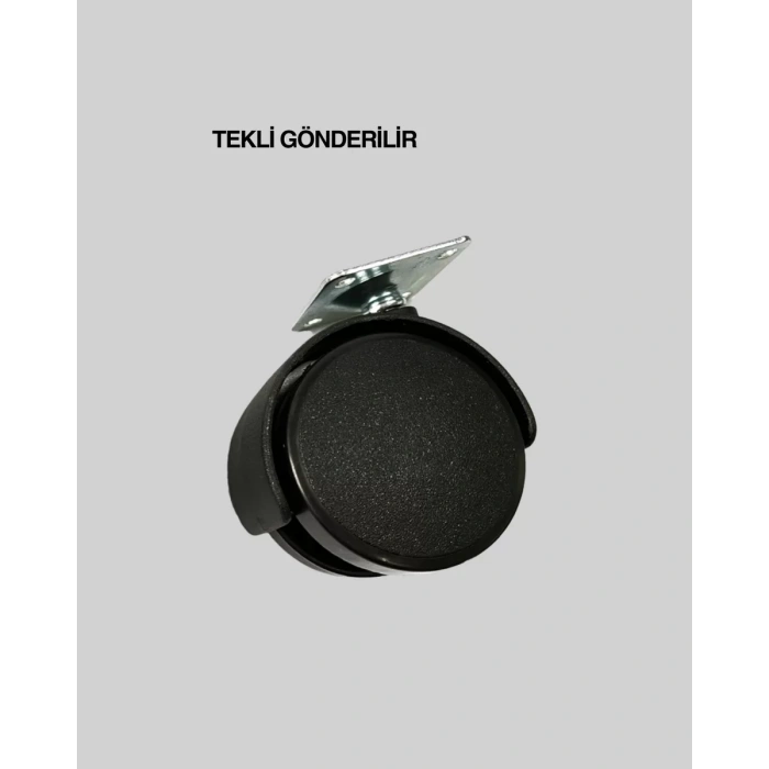 HERŞEYTREND Mobilya Tekerleği 6 cm Kilitsiz Tekli Satış