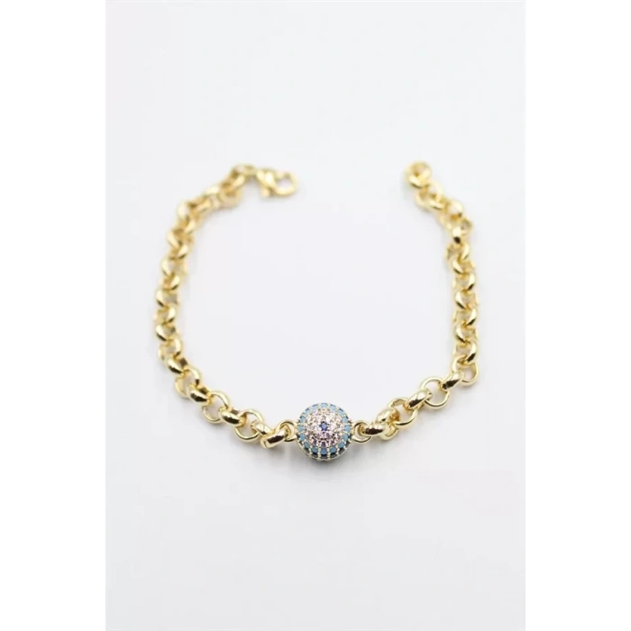 HERŞEYTREND Nazar Xuping Bileklik - Altın