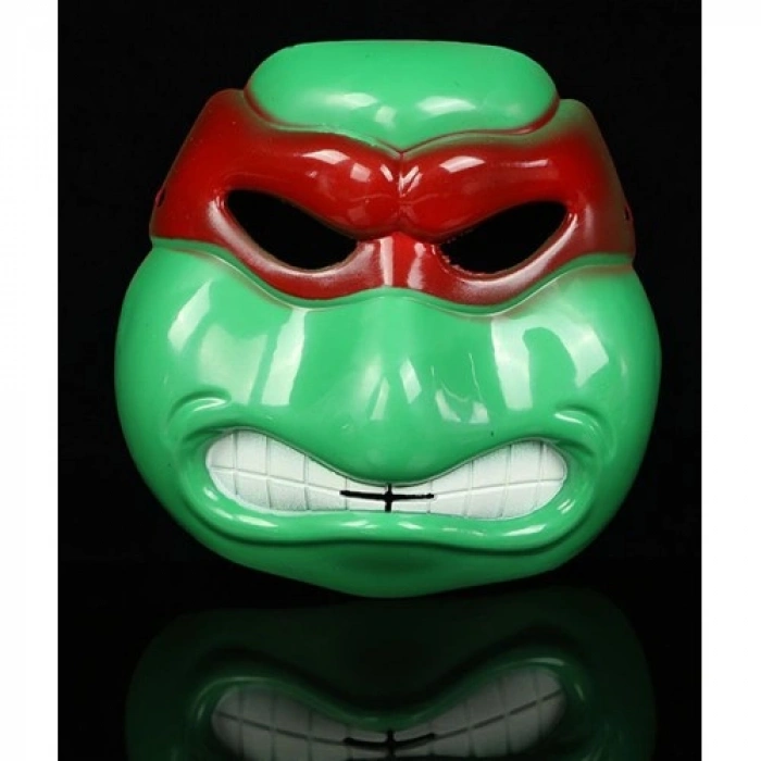 HERŞEYTREND Ninja Kaplumbağalar Maskesi Raphael Maskesi