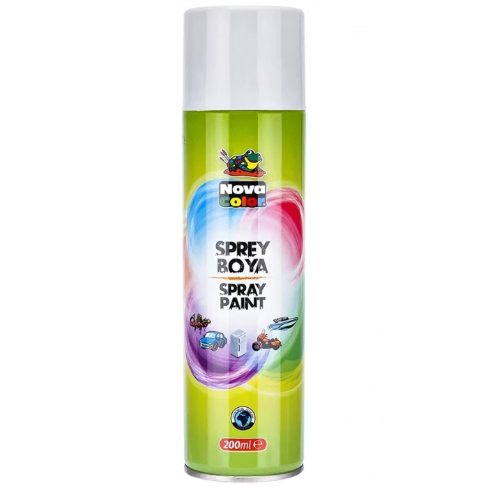 HERŞEYTREND Nova Color Sprey Boya 200 Ml Beyaz