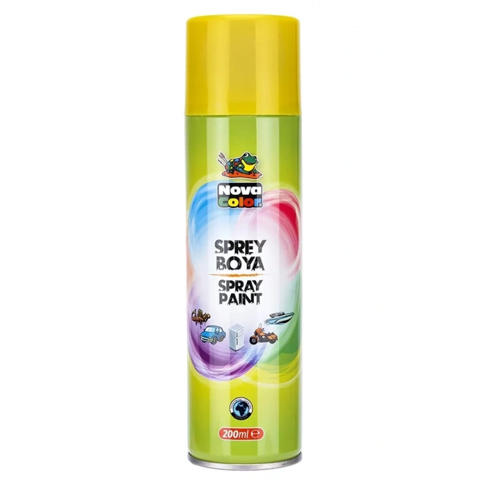 HERŞEYTREND Nova Color Sprey Boya 200 Ml Sarı