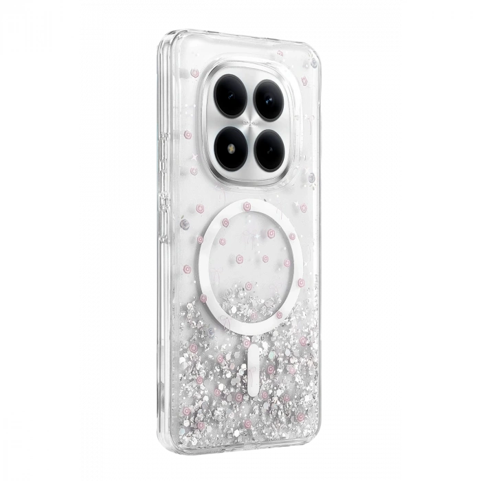 HERŞEYTREND Onegif Xiaomi Redmi Note 15 Pro Plus 5g Misk Simli Magsafe Kapak - Desen 1