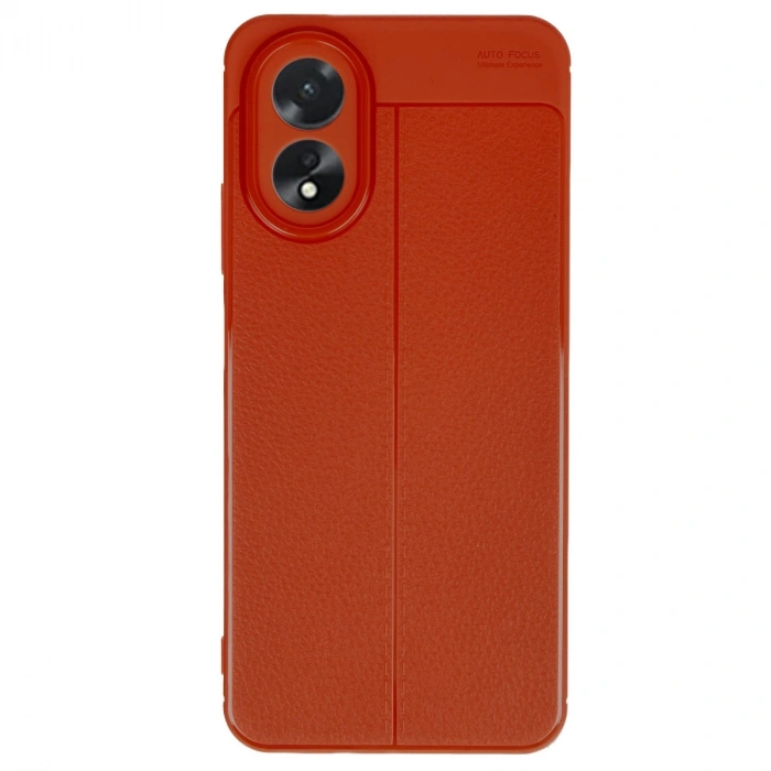 HERŞEYTREND Oppo A38 Kılıf Auto Focus Kapak - Kırmızı