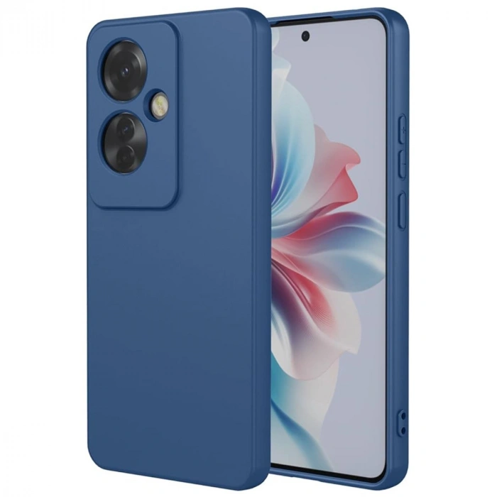 HERŞEYTREND Oppo Reno 11f Kılıf First Silikon - Lacivert