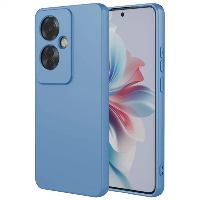 HERŞEYTREND Oppo Reno 11f Kılıf First Silikon - Mavi