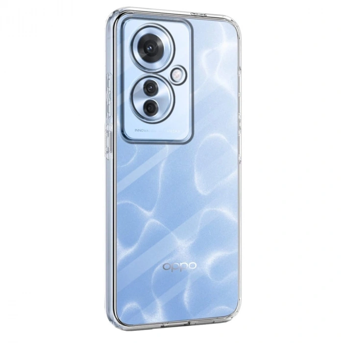 HERŞEYTREND Oppo Reno 11f Kılıf Lüx Şeffaf Silikon