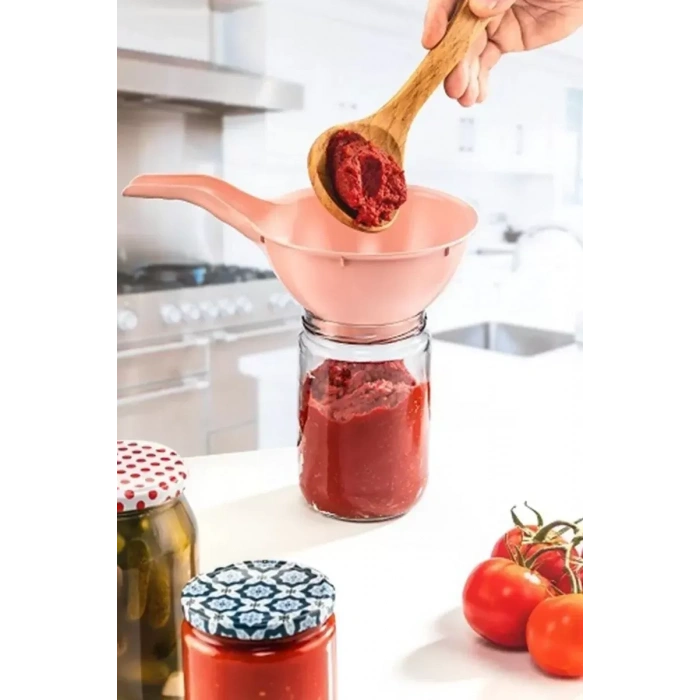 HERŞEYTREND Plastik Konserve Kavanoz Hunisi