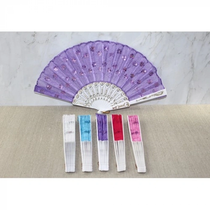 HERŞEYTREND Plastik Pullu Yelpaze