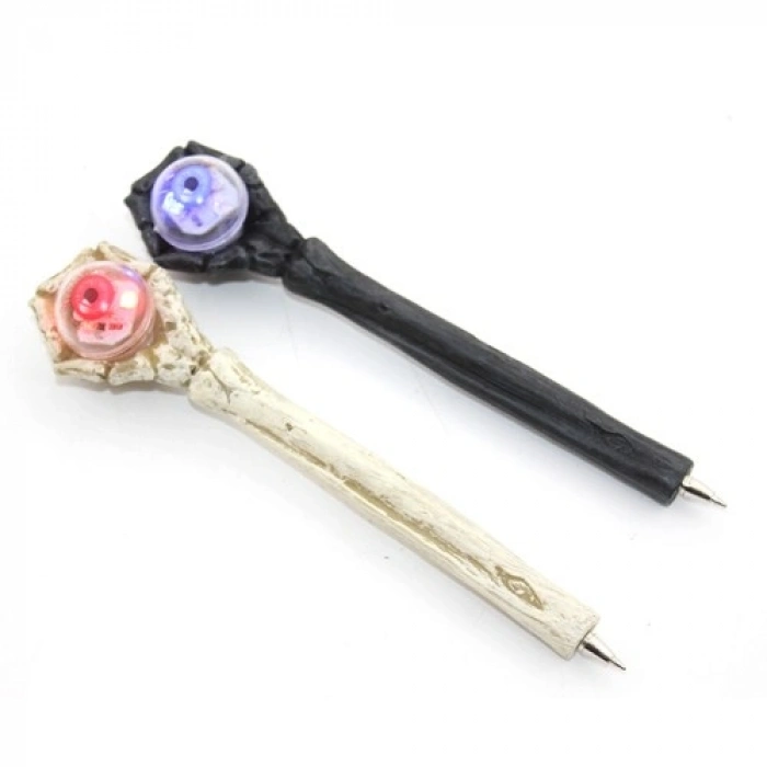 HERŞEYTREND Polyester El Tasarımı Işıklı Tükenmez Kalem