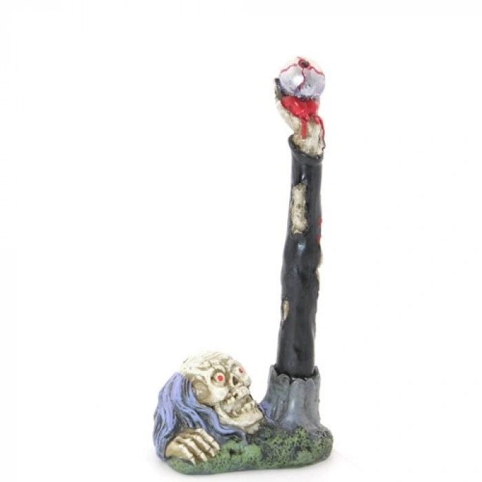 HERŞEYTREND Polyester Kurukafa Tükenmez Kalem