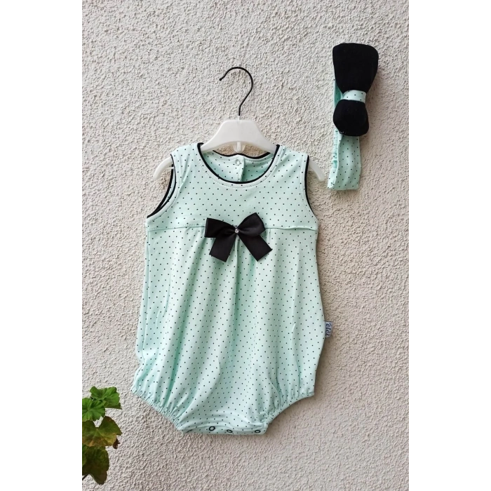 HERŞEYTREND Puanlı Bandanalı Body