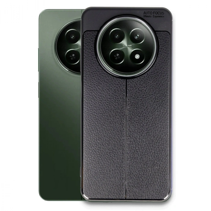 HERŞEYTREND Realme 12 5g Kılıf Auto Focus Kapak - Siyah