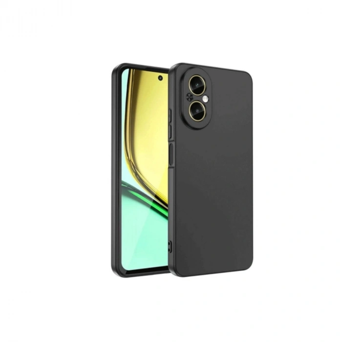 HERŞEYTREND Realme 12 Lite Kılıf First Silikon - Siyah