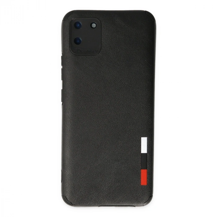 HERŞEYTREND Realme C11 Kılıf Loop Deri Silikon - Siyah