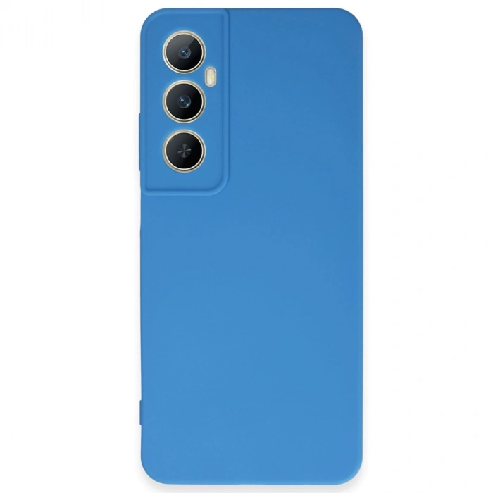 HERŞEYTREND Realme C65 Kılıf First Silikon - Mavi