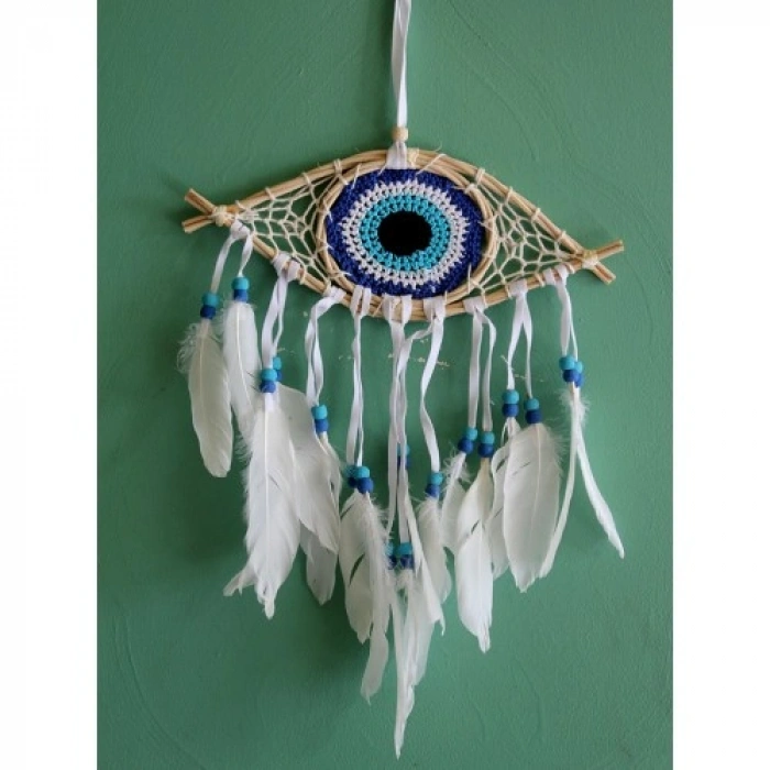 HERŞEYTREND Rüya Kapanı Dream Catcher Göz Tasarımı Model 1