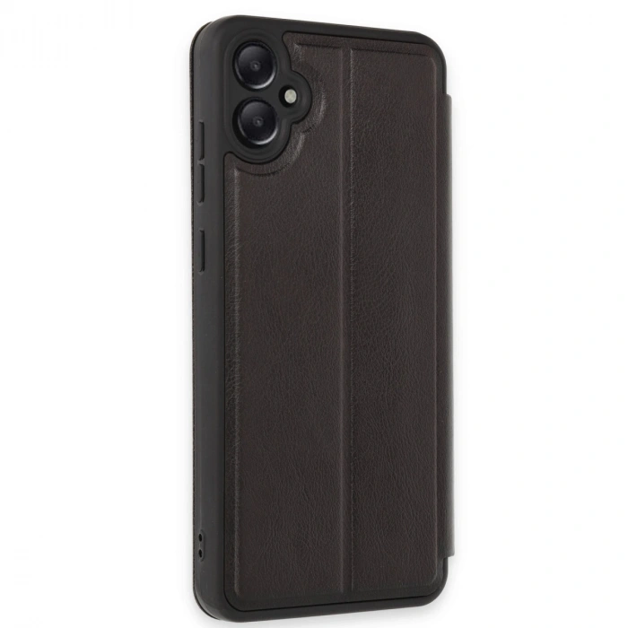 HERŞEYTREND Samsung Galaxy A05 Kılıf Flip Cover - Siyah