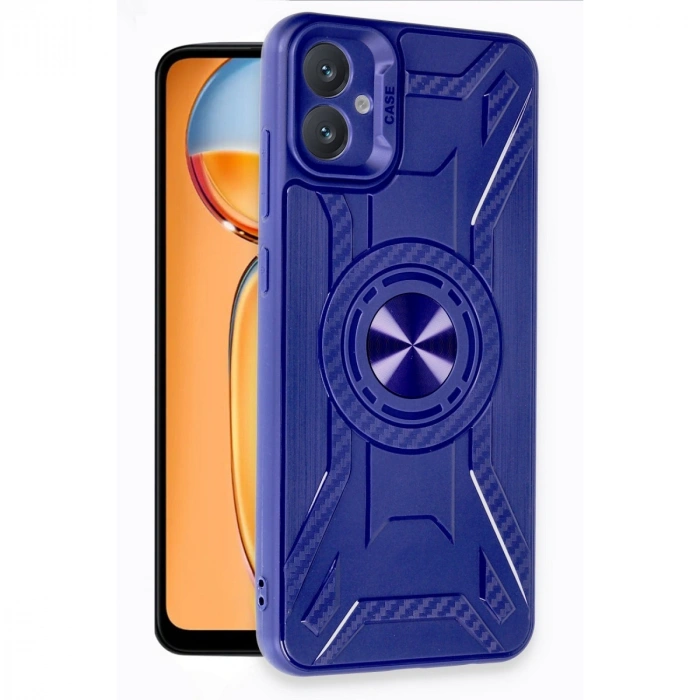 HERŞEYTREND Samsung Galaxy A05 Kılıf Lincoln Silikon - Lacivert