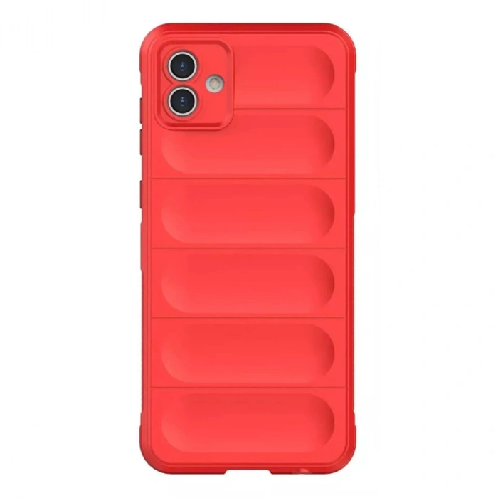 HERŞEYTREND Samsung Galaxy A05 Kılıf Optimum Silikon - Kırmızı