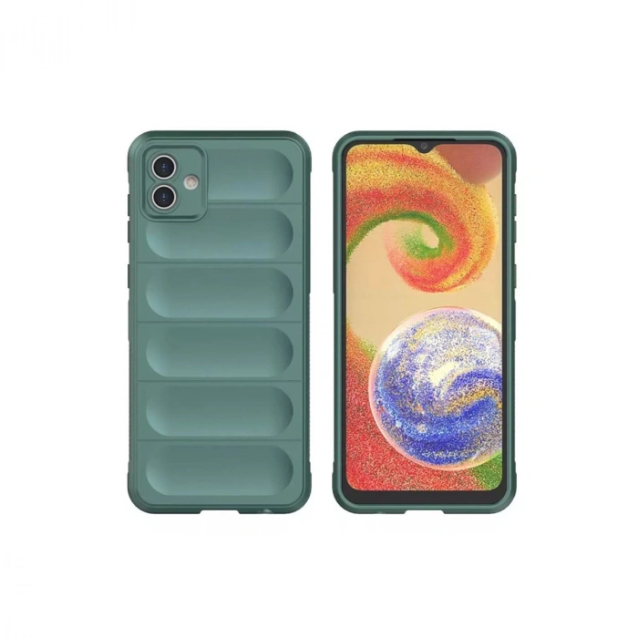 HERŞEYTREND Samsung Galaxy A05 Kılıf Optimum Silikon - Koyu Yeşil