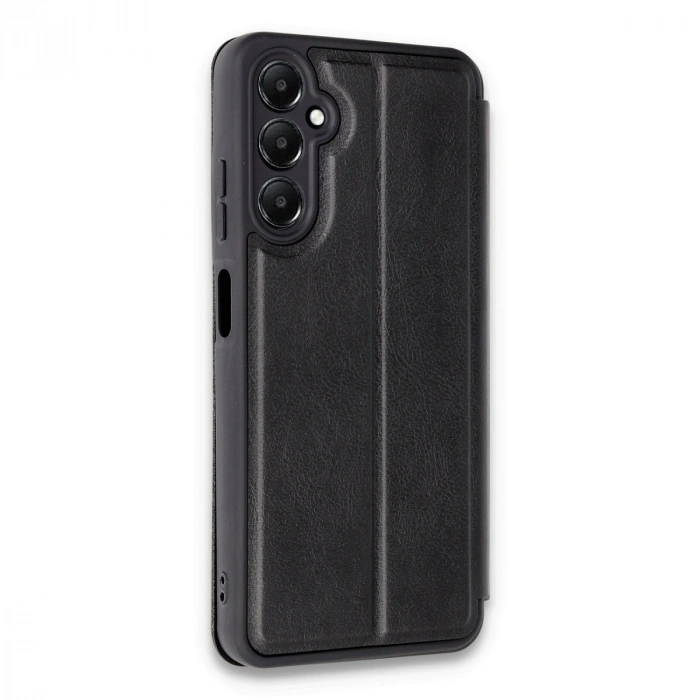 HERŞEYTREND Samsung Galaxy A05s Kılıf Flip Cover - Siyah