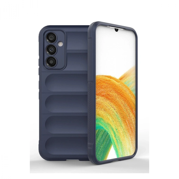 HERŞEYTREND Samsung Galaxy A05s Kılıf Optimum Silikon - Lacivert