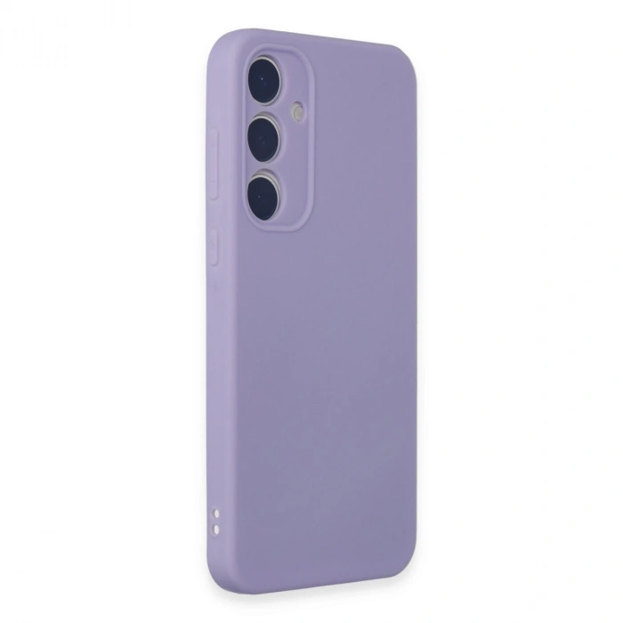 HERŞEYTREND Samsung Galaxy A15 4g Kılıf First Silikon - Lila