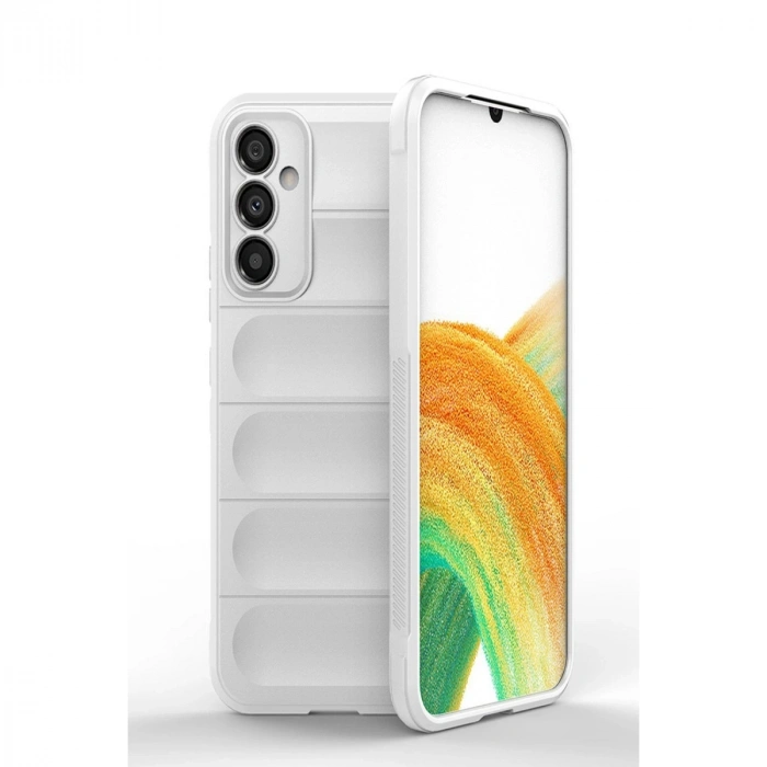 HERŞEYTREND Samsung Galaxy A25 5g Kılıf Optimum Silikon - Krem