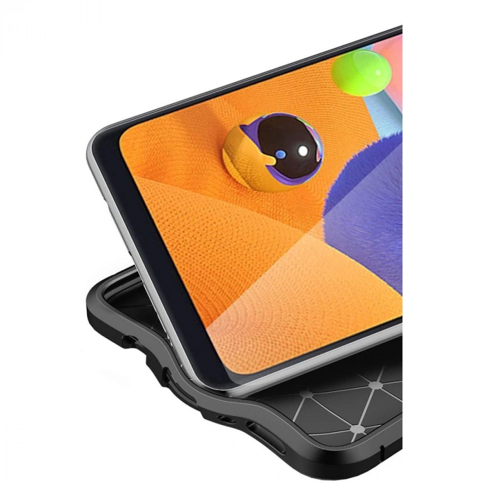 HERŞEYTREND Samsung Galaxy A31 Kılıf Auto Focus Kapak - Kırmızı