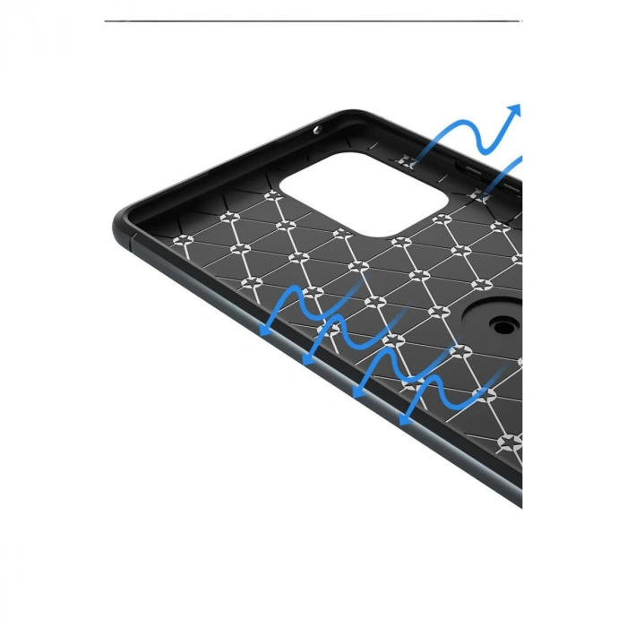HERŞEYTREND Samsung Galaxy A91 / S10 Lite Kılıf Range Yüzüklü Silikon - Kırmızı