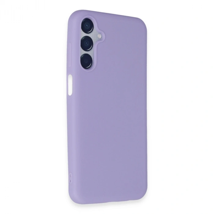 HERŞEYTREND Samsung Galaxy M15 Kılıf First Silikon - Lila