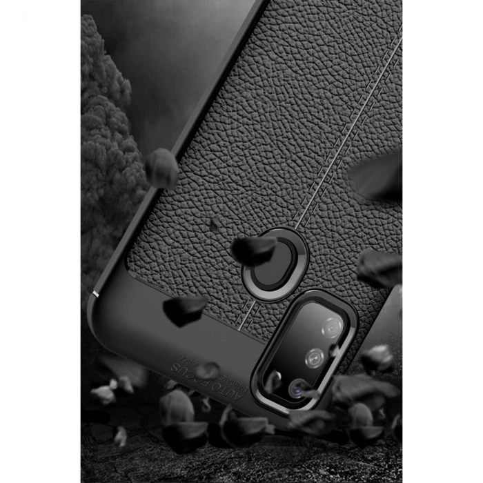 HERŞEYTREND Samsung Galaxy M30s Kılıf Auto Focus Kapak - Kırmızı