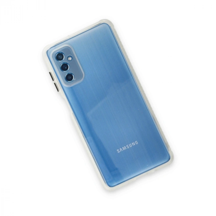 HERŞEYTREND Samsung Galaxy M52 5g Kılıf Miami Şeffaf Silikon - Şeffaf