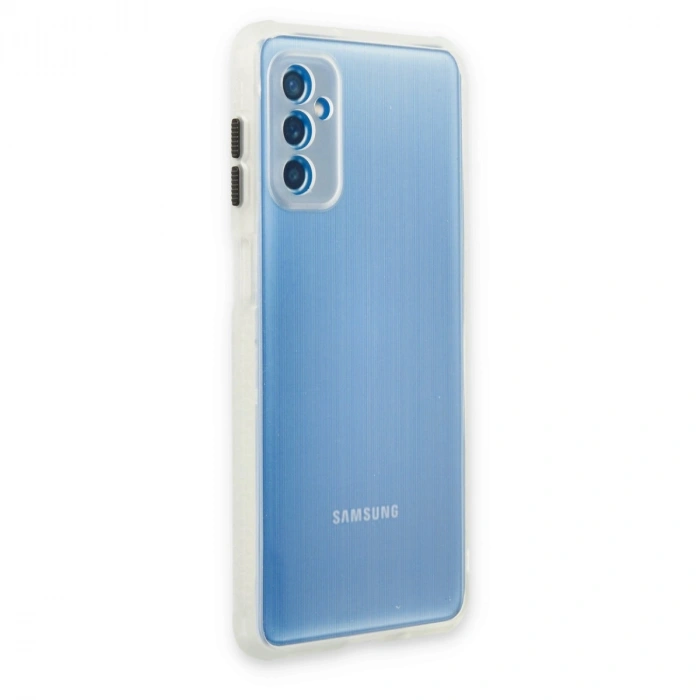 HERŞEYTREND Samsung Galaxy M52 5g Kılıf Miami Şeffaf Silikon - Şeffaf