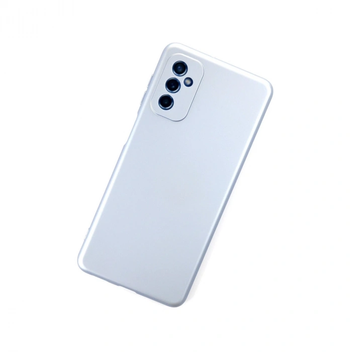HERŞEYTREND Samsung Galaxy M52 5g Kılıf Nano İçi Kadife Silikon - Sky Blue