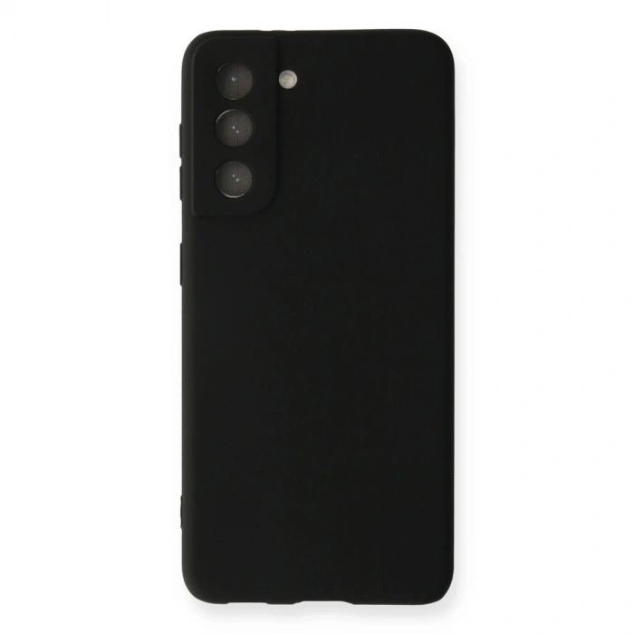 HERŞEYTREND Samsung Galaxy S22 Plus Kılıf First Silikon - Siyah