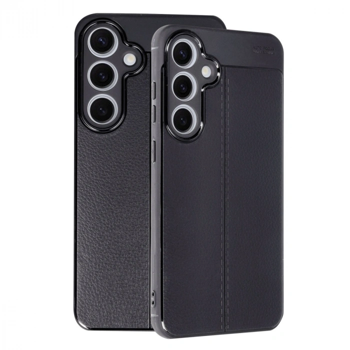 HERŞEYTREND Samsung Galaxy S24 Fe Kılıf Auto Focus Kapak - Siyah