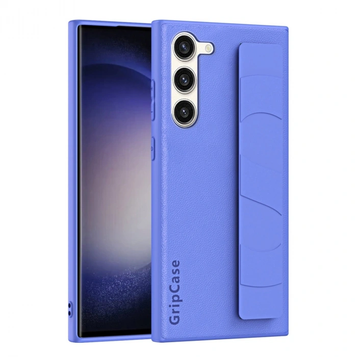 HERŞEYTREND Samsung Galaxy S24 Kılıf Data Kapak - Mor