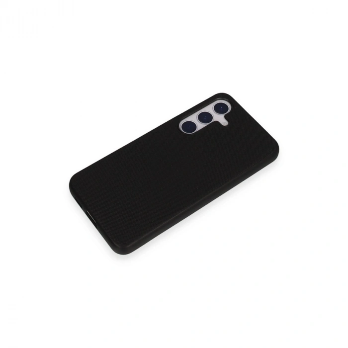 HERŞEYTREND Samsung Galaxy S24 Kılıf Taft Kapak - Siyah