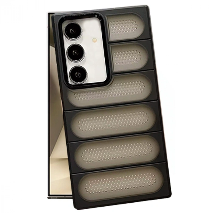 HERŞEYTREND Samsung Galaxy S24 Plus Kılıf Airmax Silikon Kapak - Siyah