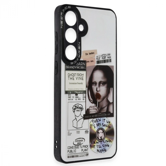 HERŞEYTREND Samsung Galaxy S24 Plus Kılıf Mirror Desenli Kapak - Mirror - 2