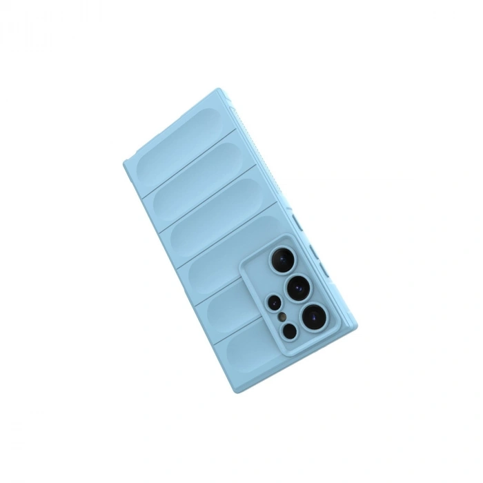 HERŞEYTREND Samsung Galaxy S24 Ultra Kılıf Optimum Silikon - Sky Blue