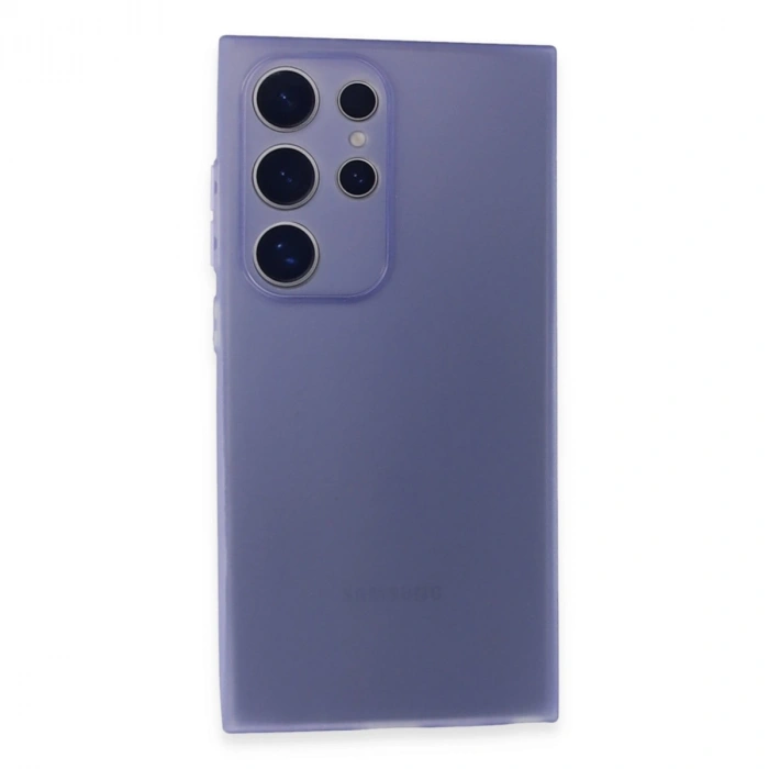 HERŞEYTREND Samsung Galaxy S24 Ultra Kılıf Puma Silikon - Mor